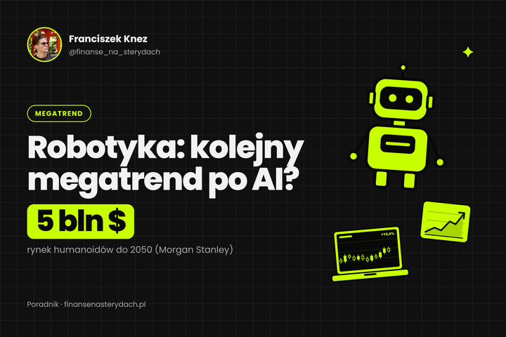 Robotyka humanoidalna: kolejny megatrend po AI. Jak na nim zarobić?
